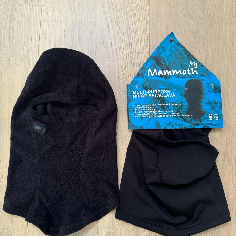 Set of 2 junior balaclavas